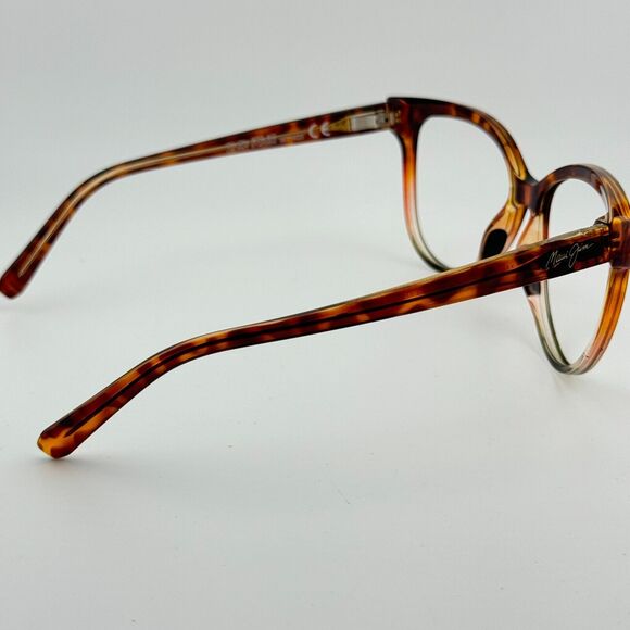 MAUI JIM OLU OLU MJ537-10A Italy Brown Tortoise Sunglasses Frame 57-17-140 12608 - Picture 4 of 7
